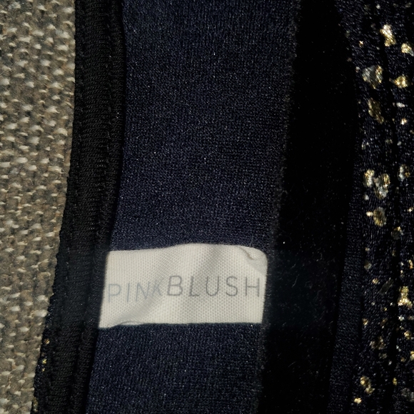 Pink Blush Maternity Fitted Mini Dress - Picture 2 of 2